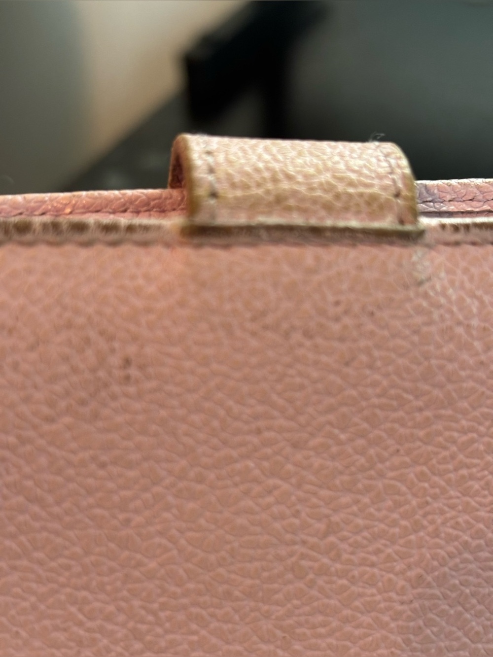 Authentic BVLGARI Pink Grained Leather Long Continental Wallet w/ Cards - Picture 6 of 13